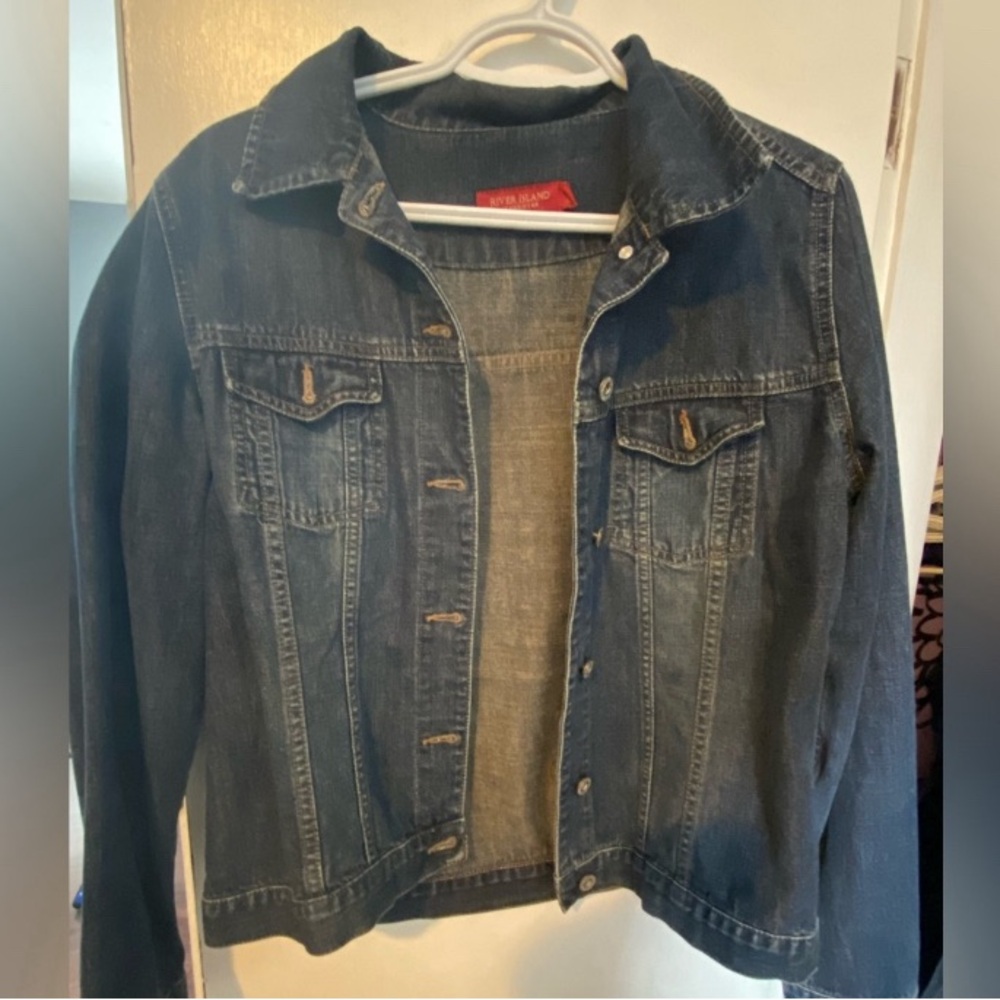Ladies River Island denim jacket from the UK